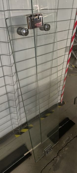 Drzwi szklane dwuskrzydlowe wahadłowe!