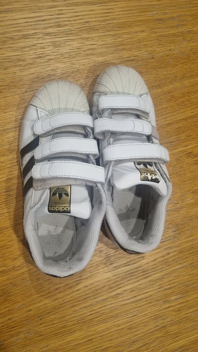 Superstar Adisas 34 skorzane buty tenisówki