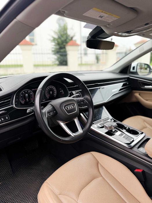 AUDI Q8 3.0 TFSI 340 KM | 2023 | BIAŁA PERŁA | CAPPUCCINO | 35 000 KM