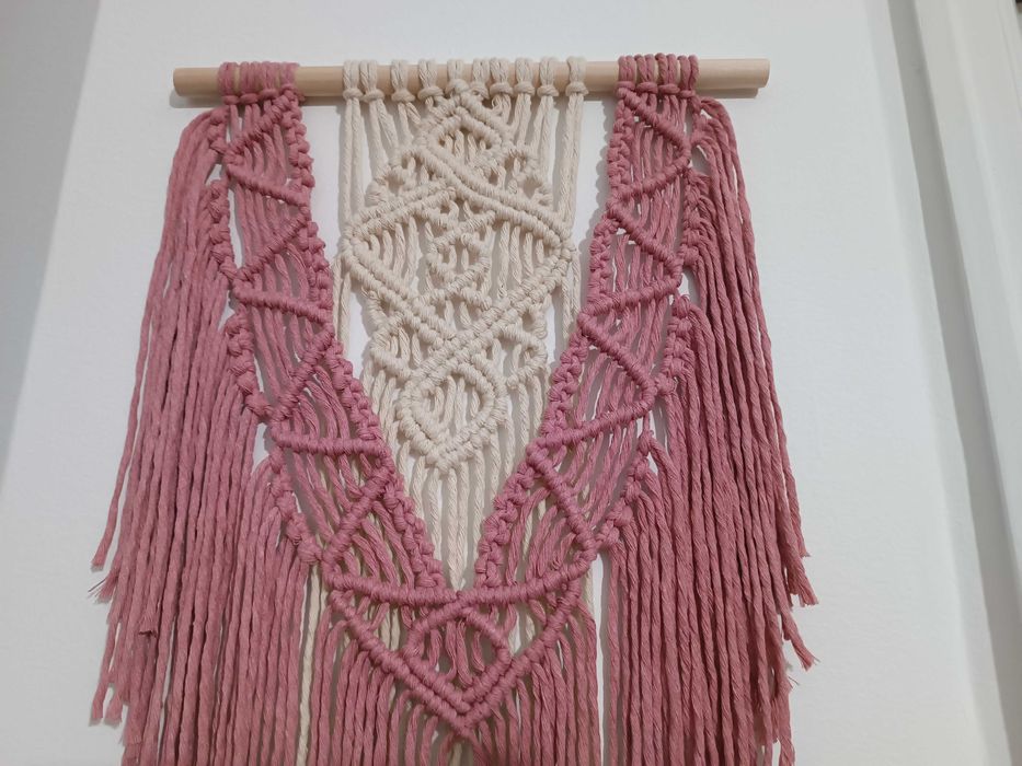 Lindo painel Macramé decoração