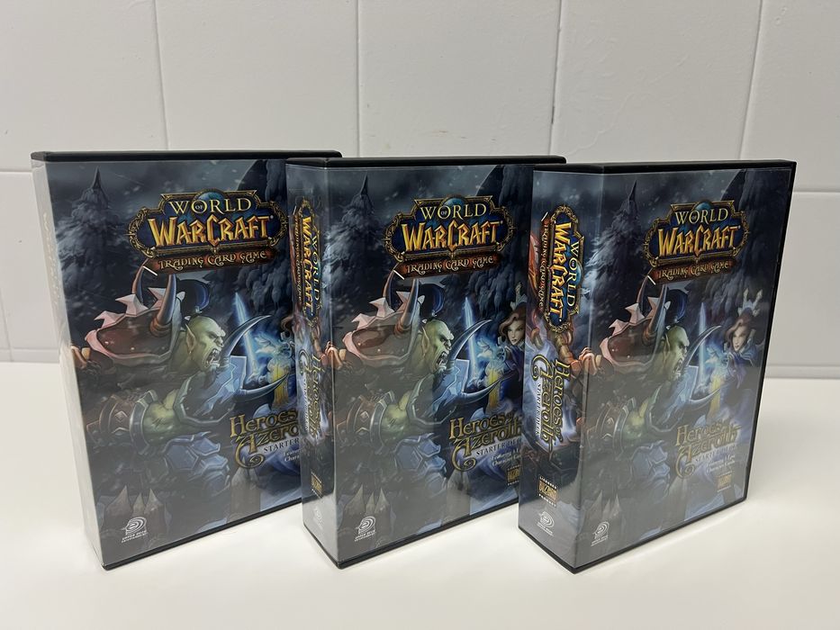 World of WarCraft TCG - Heroes of Azeroth Starter Deck 2006 NOVO