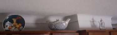 Decoração de porcelana