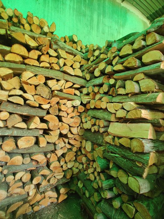 Lenha totalmente seca-Sacos de 15kg