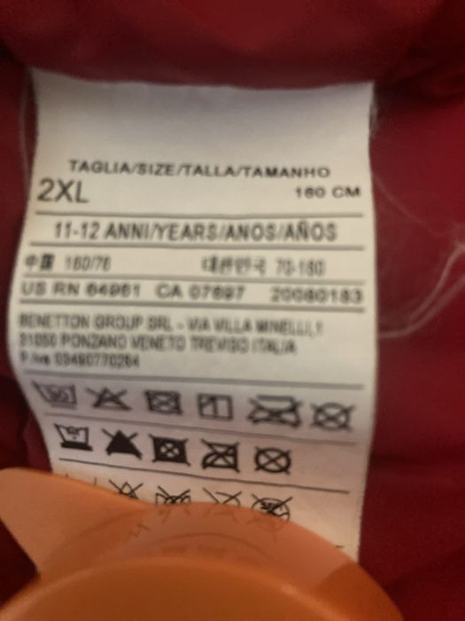 Kurtka przejściówka chłopięca   Benetton  11-12 lat