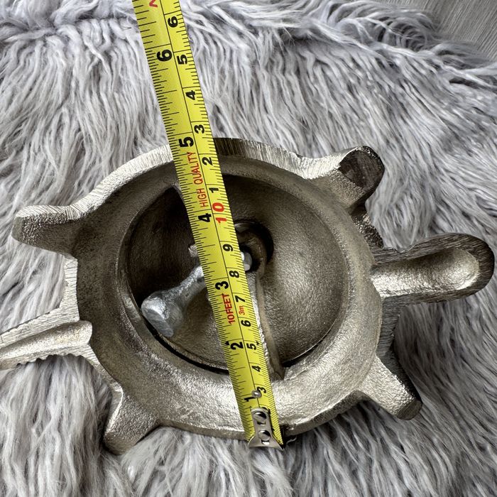 Aluminiowy żółw dzwonek