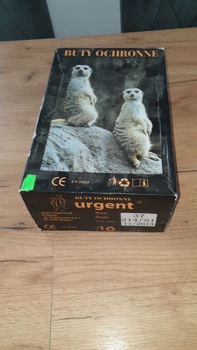 Buty ochronne Urgent rozm 37 S1