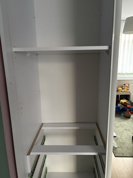 Szafa drewniana z lustrem 188x255x60cm gotowa do odbioru