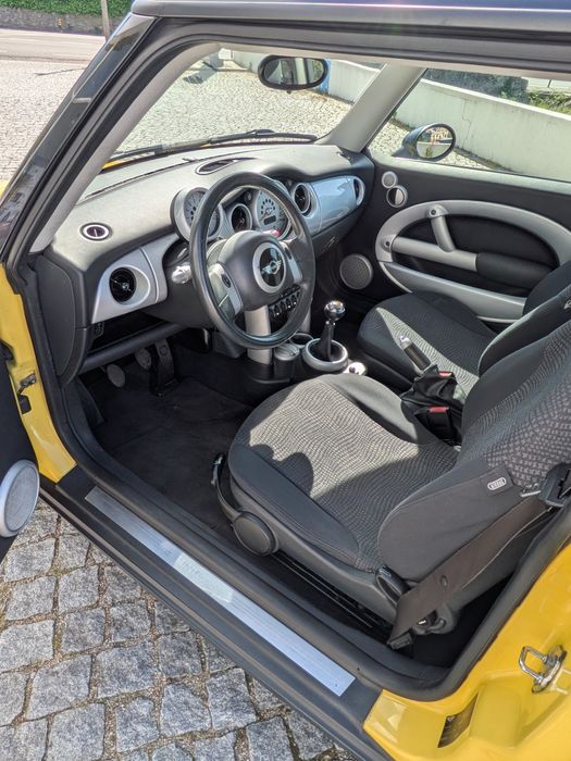 Mini Cooper 1.6 de 2001, Nacional, Original, 1 Dono, Retomo Moto 4 ou Smart Fortwo gasolina !