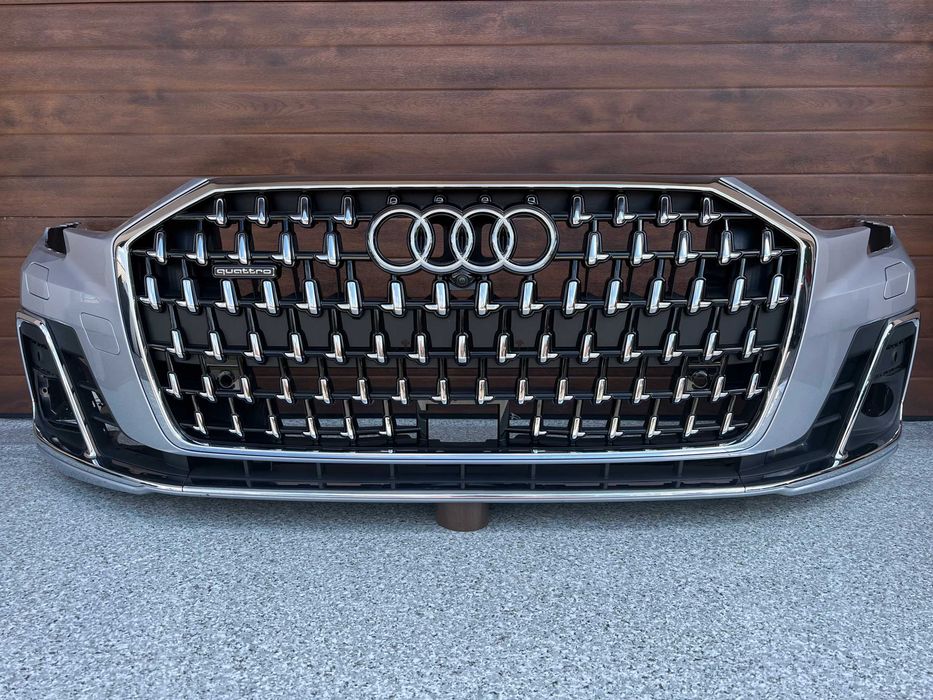 AUDI A8 D5 Бампер передний рестайл дорестайл