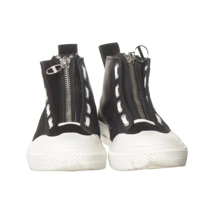 Diesel leather high trainers