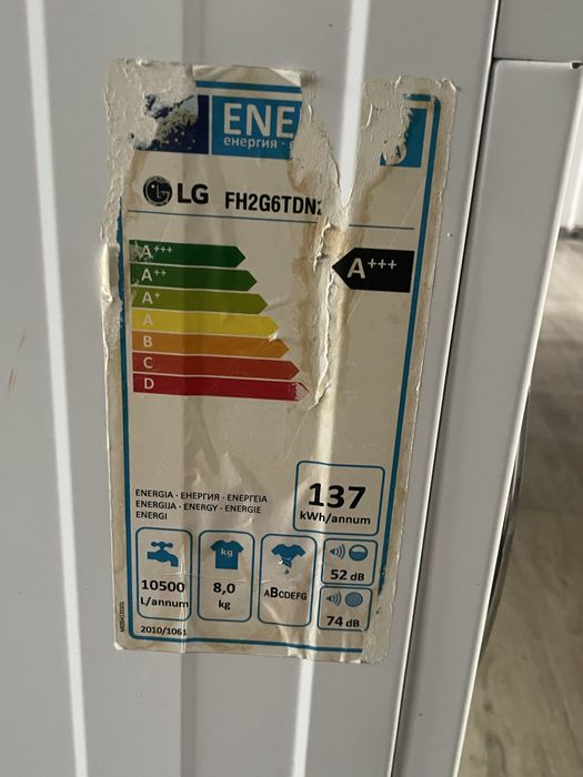 Pralka LG 8kg.