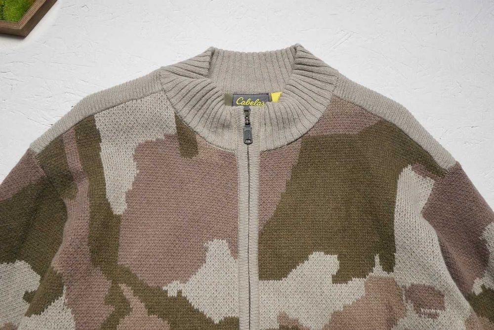 Cabelas usa 4most windshear kurtka bluza windstopper moro kamuflaż L