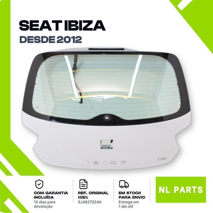 Porta da mala Seat Ibiza 6J4827024A (2012 em diante)