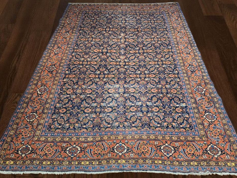 90 letni  Antyczny Kobierzec Malayer lata 30 ste  Perski dywan 223x315