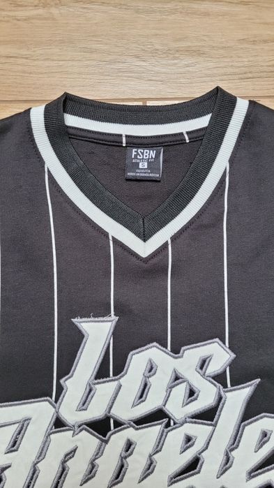 Koszulka FSBN Los Angeles – Czarno-Biała, S