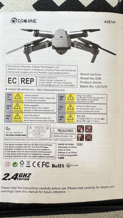 Peças Drone Eachine