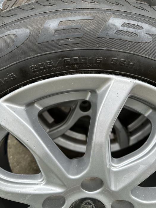 Sprzedam alufelgi z oponami DEBICA 205/60 R16