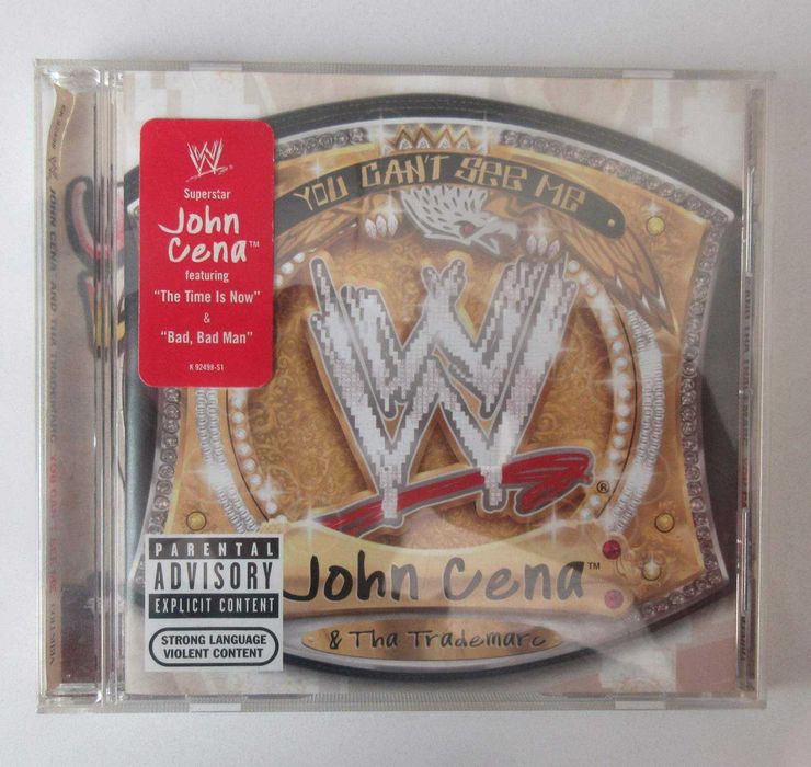 JOHN CENA & THA TRADEMARC - You Can't See Me (CD)