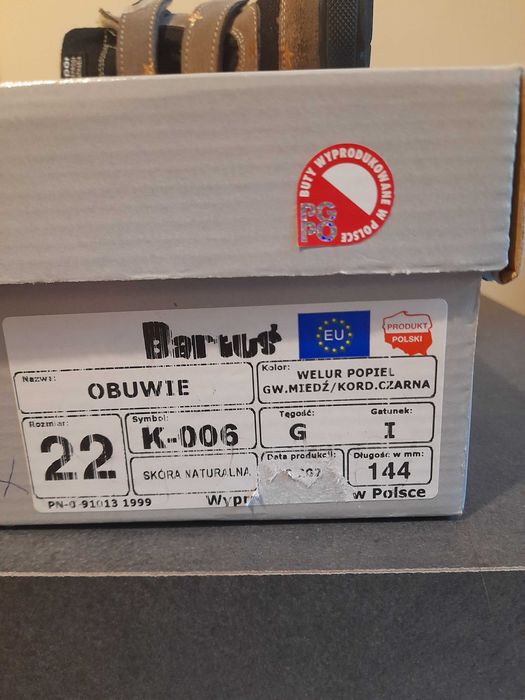 buciki zimowe Bartuś r.22
