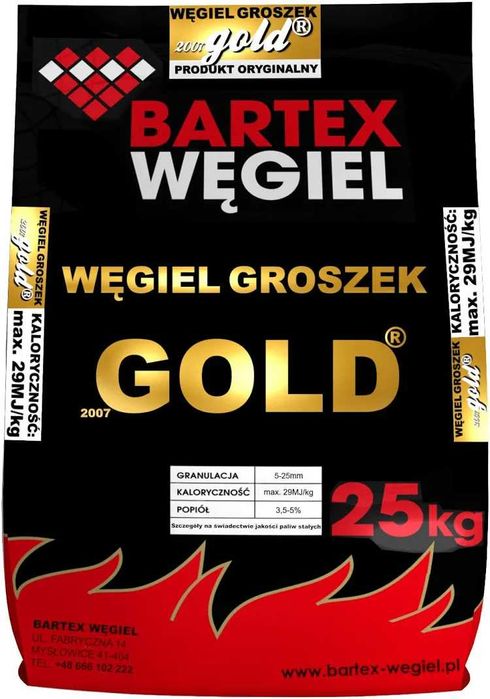 Węgiel Groszek  Bartex Gold