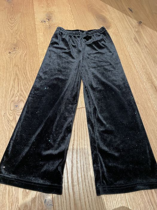 Spodnie szerokie hm sinsay 116 3 sztuki