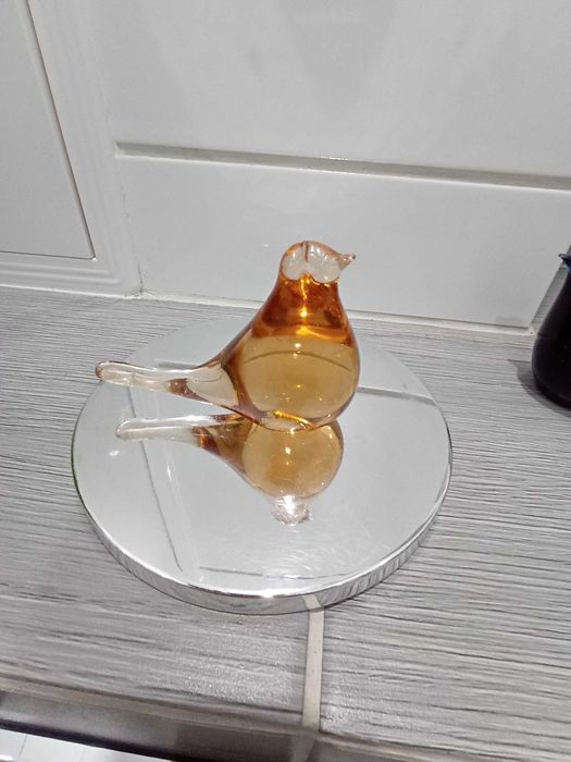 Figurki szklane ptaki