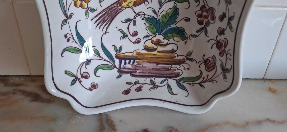 Prato Decorativo pintado à mão435345920046540801