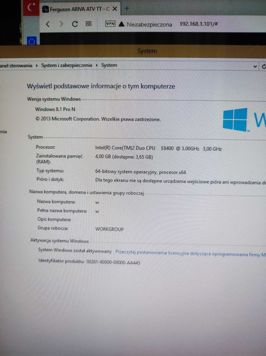 Komputer stacjonarny zestaw