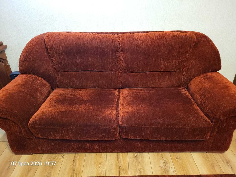 Kanapy sofy 2 sztuki w komplecie