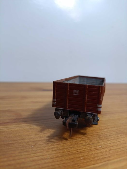 Wagon węglowy fleischmann metalowy kolej kolekcjonerski
