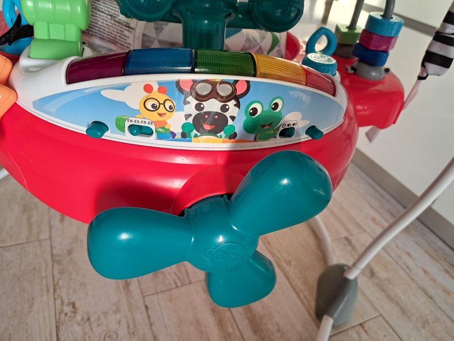 Baloiço Saltitão Baby Einstein Ocean Explorers Airplane Adventure