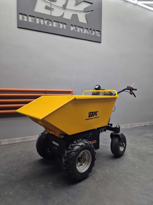 Elektryczne wozidło kołowe taczka BK500HE 500kg Transporter