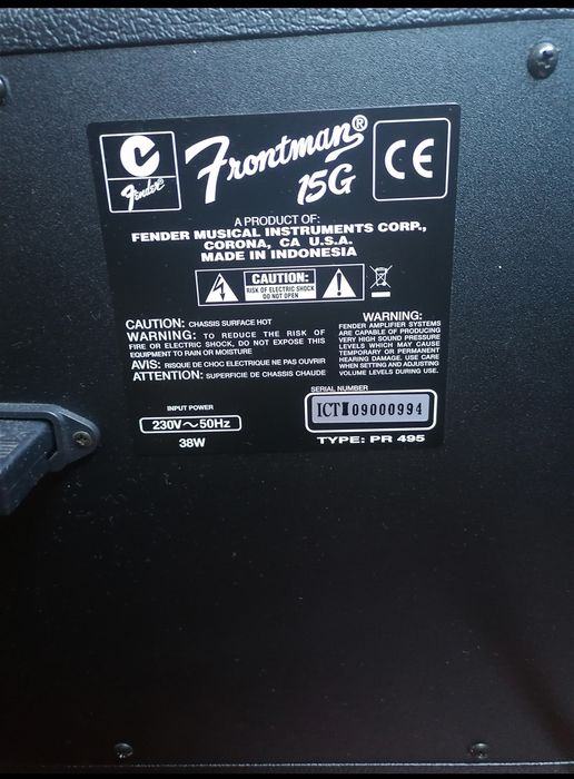 Amplificador e pedal