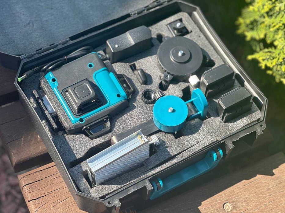 Лазерний рівень 4D 16 ліній Makita. Лазерный нивелир зелений макита