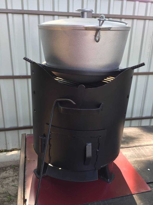 Піч універсальна «Баба Йожка» під казан,буржуйки,вогнище садове