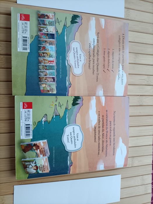 Lote 2 livros o colégio das 4 torres n 1 e 2
