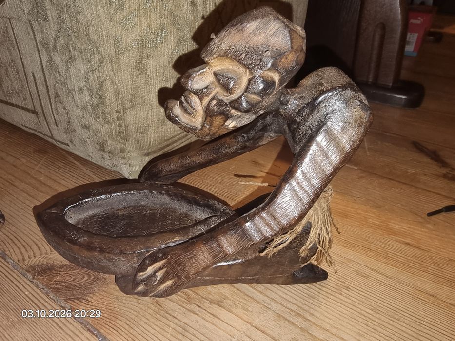Figurki drewniane