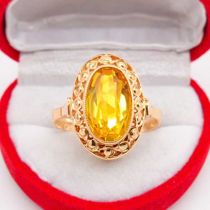 Duży Złoty Pierścionek 585 (14K) Kolekcjonerski!