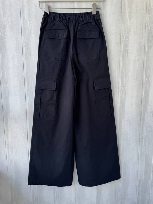 Брюки карго черные