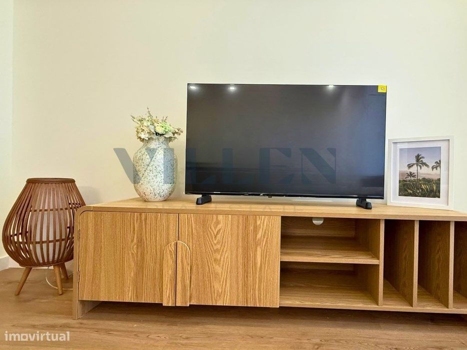 Apartamento T1 mobilado no centro da Trofa