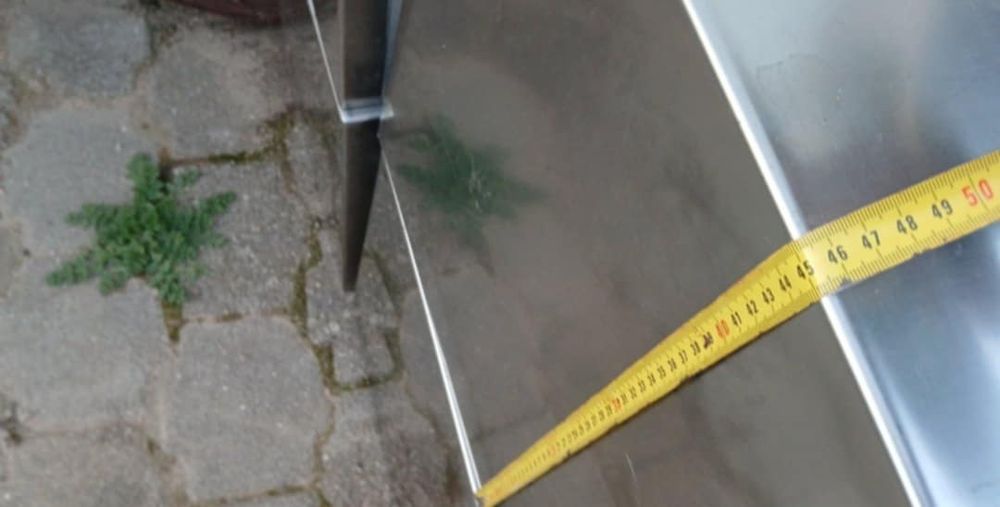 Bancos em inox compridos64281313636739122