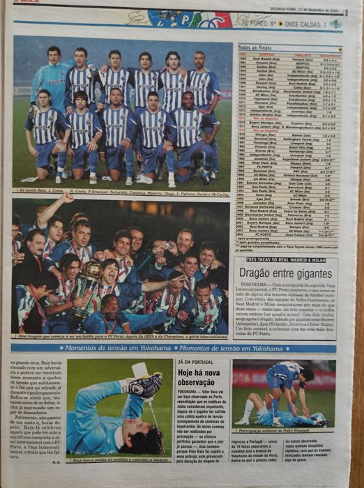 F.C.Porto - Vencedor Taça Intercontinental 2004