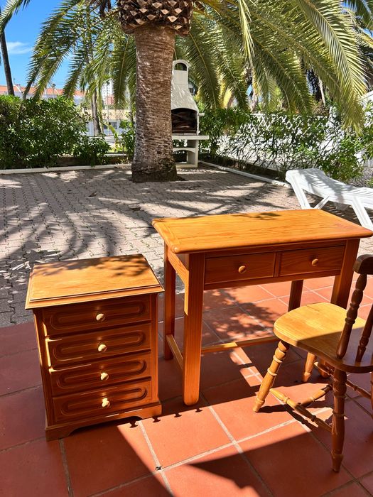 Secretaria+cadeira+ pequenos arm Rios