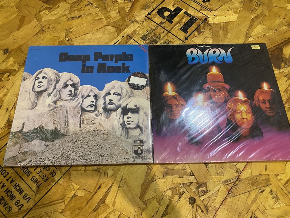 Пластинки - Deep Purple, “In Rock” “Burn”