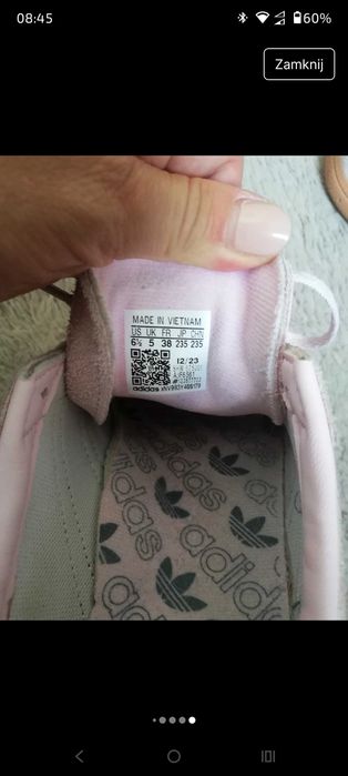 Adidas Handball Spezial Clear Pink Arctic Night roz. 38