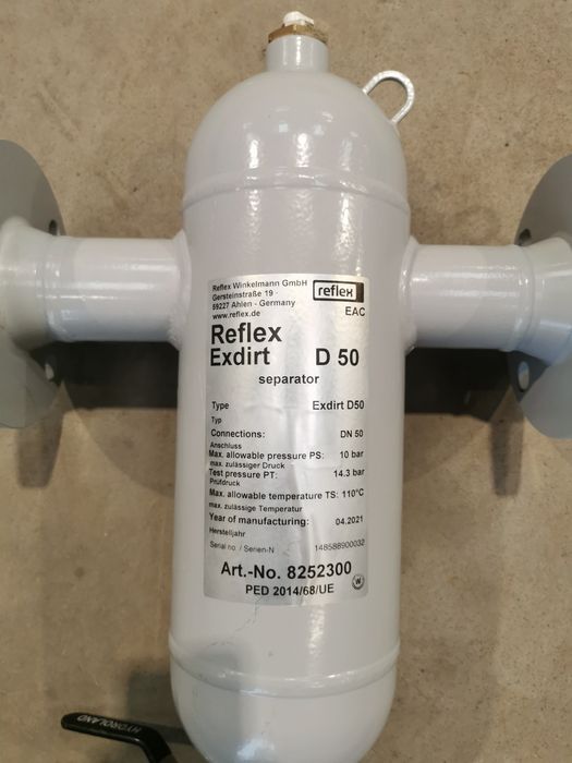 Reflex Exdirt D 50 separator zanieczyszczeń magnetyczny