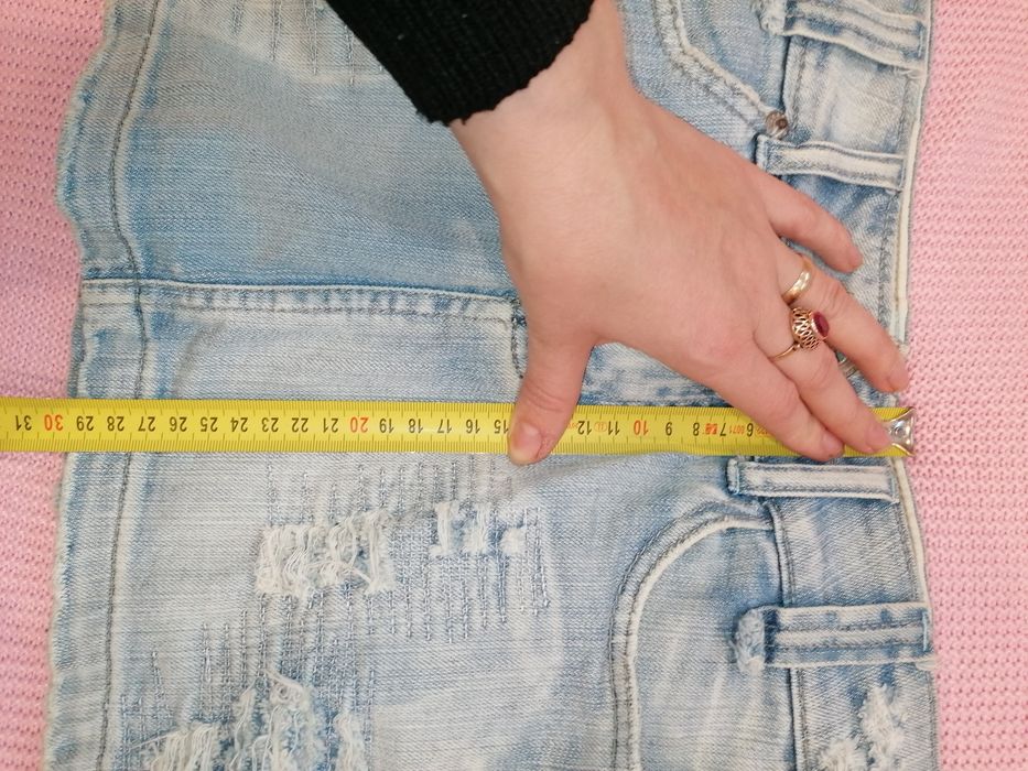 Spódnica młodzieżowa damska jeans mini