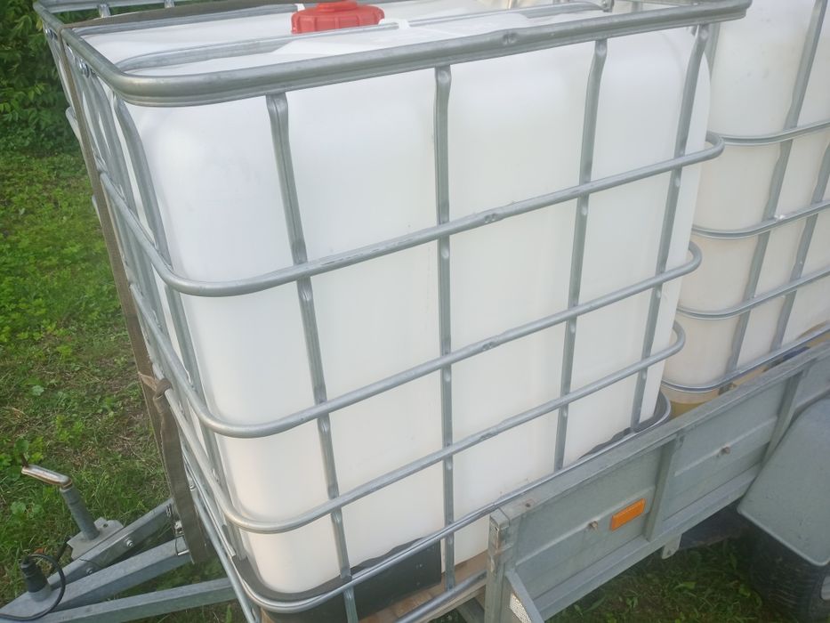 Mauzer zbiornik 1000 l - możliwość transportu w dobrej cenie