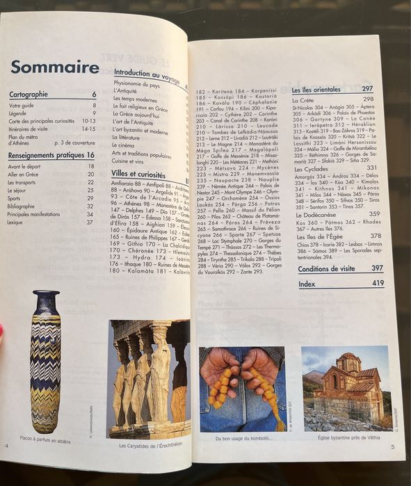 Le Guide Vert Grèce, Michelin