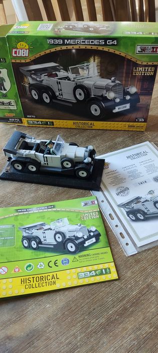 Cobi Mercedes G4 Limited ed + certyfikat